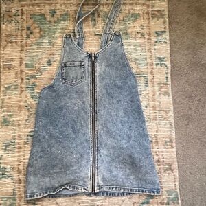 Denim Overall Dress